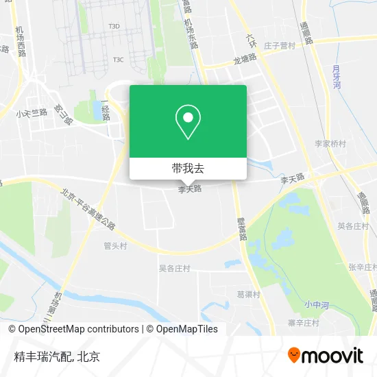 精丰瑞汽配地图