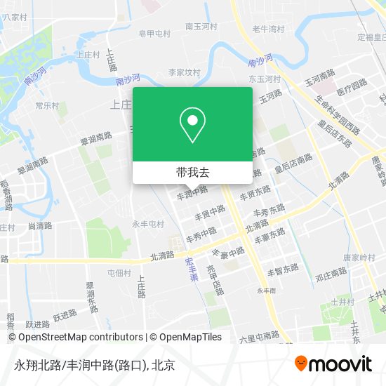 永翔北路/丰润中路(路口)地图