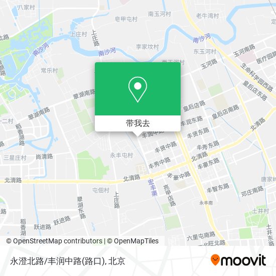 永澄北路/丰润中路(路口)地图