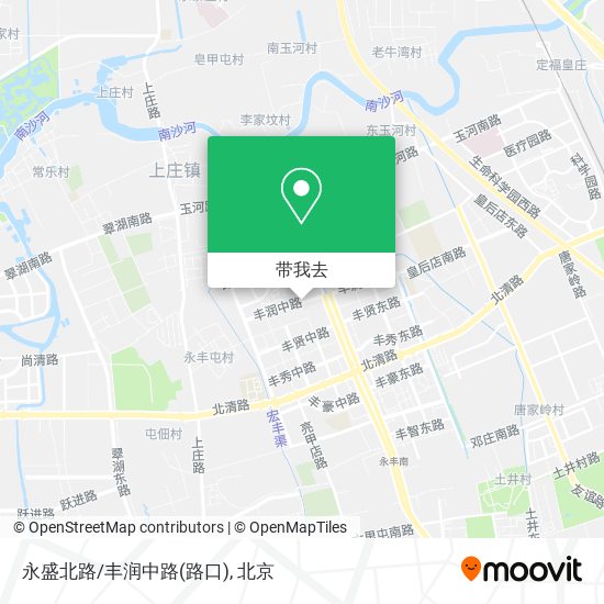 永盛北路/丰润中路(路口)地图