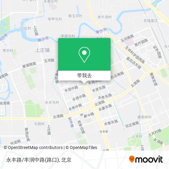 永丰路/丰润中路(路口)地图