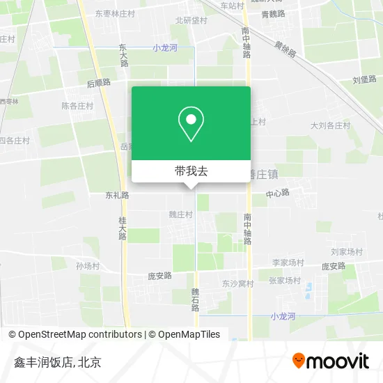 鑫丰润饭店地图