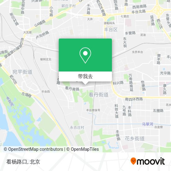 看杨路口地图
