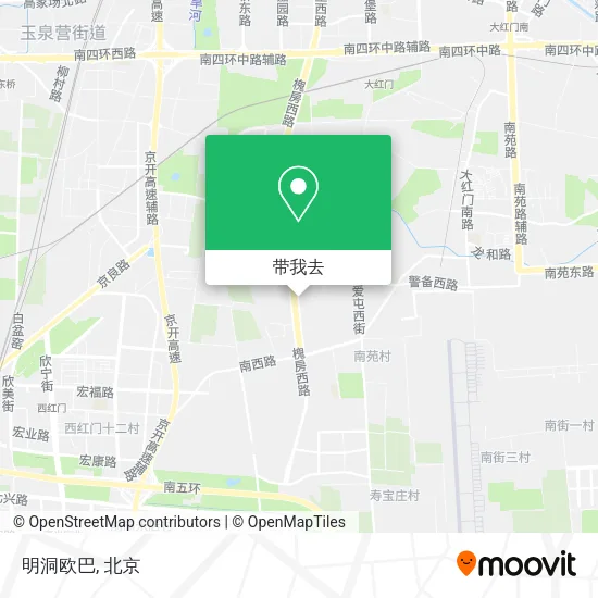 明洞欧巴地图