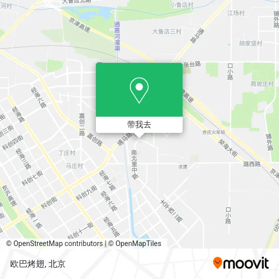 欧巴烤翅地图
