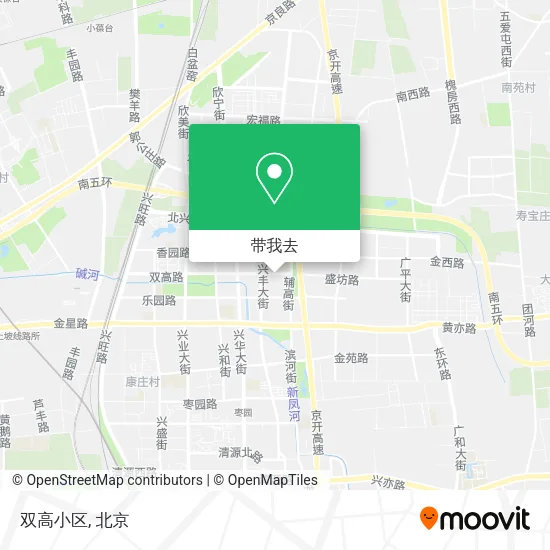 双高小区地图