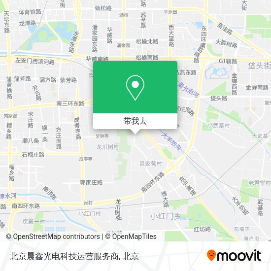 北京晨鑫光电科技运营服务商地图