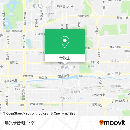 晨光录音棚地图