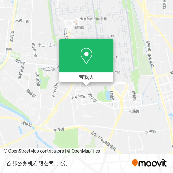 首都公务机有限公司地图