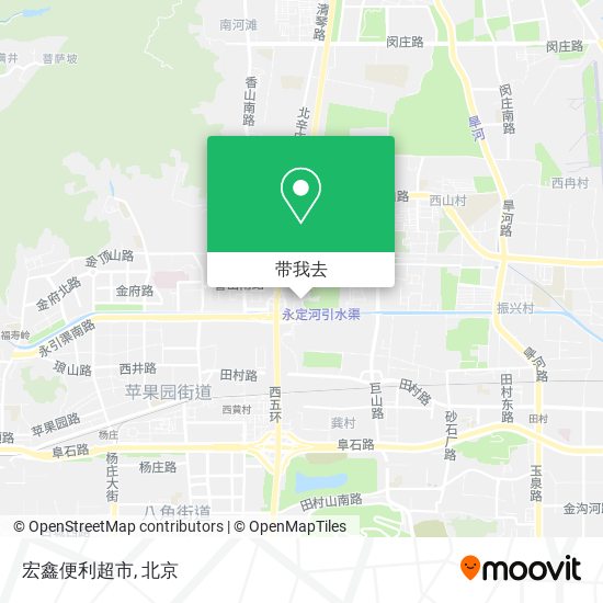 宏鑫便利超市地图