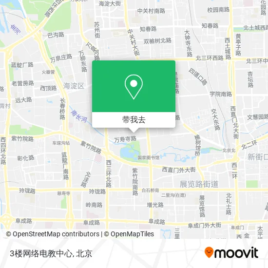 3楼网络电教中心地图
