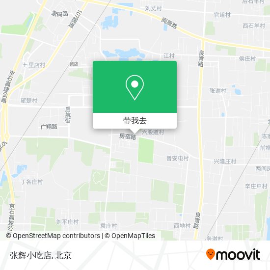 张辉小吃店地图