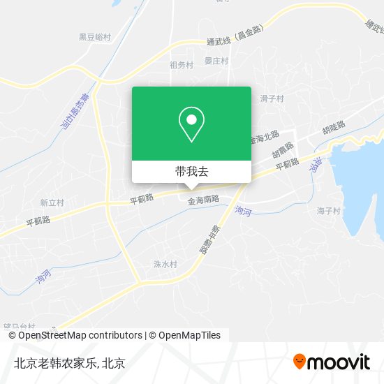 北京老韩农家乐地图