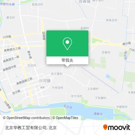 北京华教工贸有限公司地图