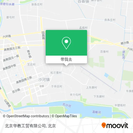 北京华教工贸有限公司地图
