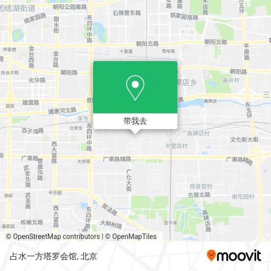 占水一方塔罗会馆地图