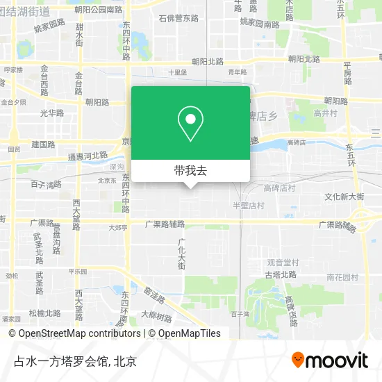 占水一方塔罗会馆地图