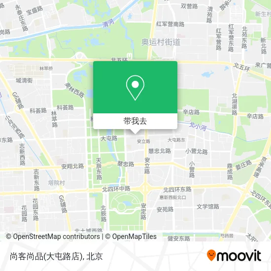 尚客尚品(大屯路店)地图