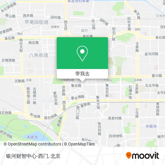 银河财智中心-西门地图