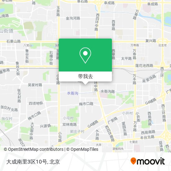大成南里3区10号地图