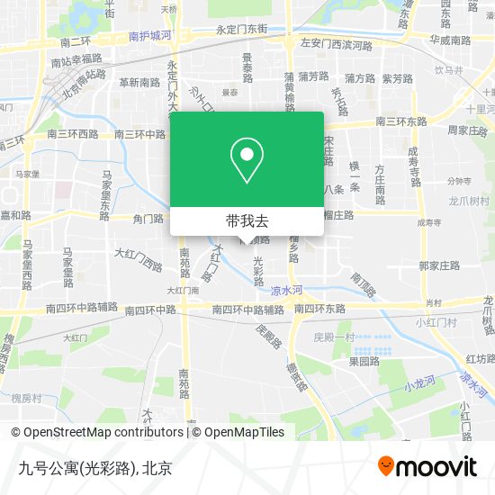九号公寓(光彩路)地图