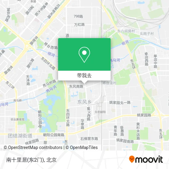 南十里居(东2门)地图