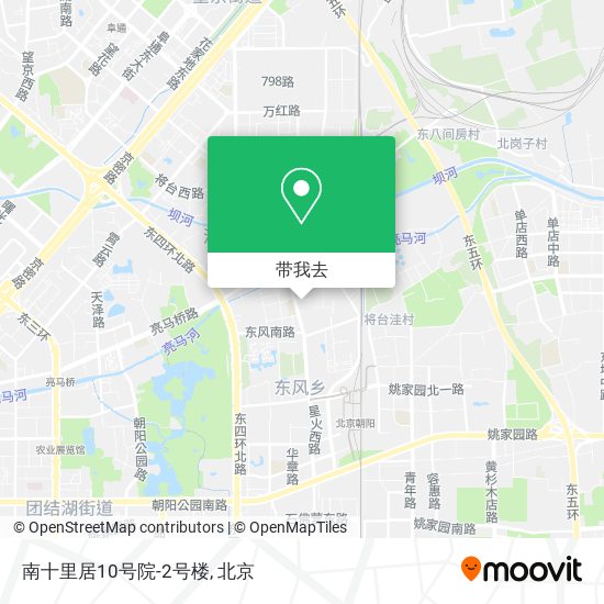 南十里居10号院-2号楼地图