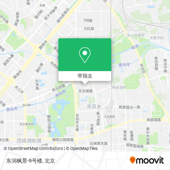 东润枫景-9号楼地图