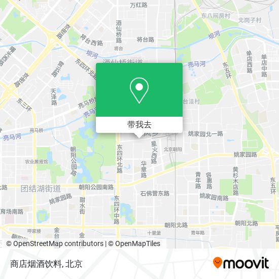 商店烟酒饮料地图