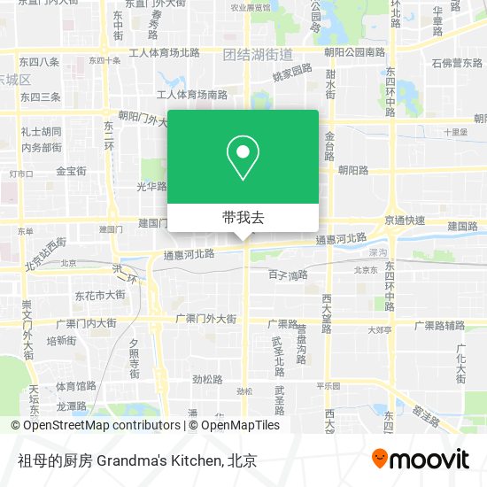 祖母的厨房 Grandma's Kitchen地图