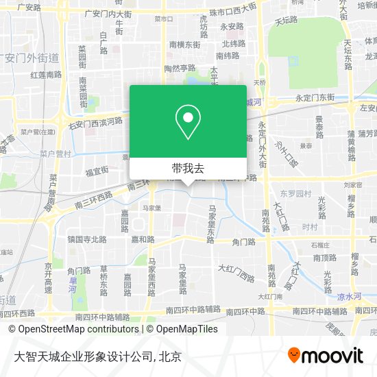 大智天城企业形象设计公司地图