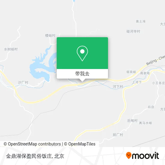 金鼎湖保盈民俗饭庄地图