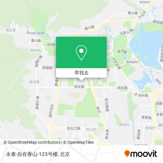 永泰·自在香山-123号楼地图