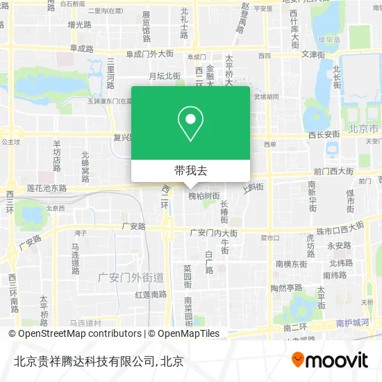 北京贵祥腾达科技有限公司地图