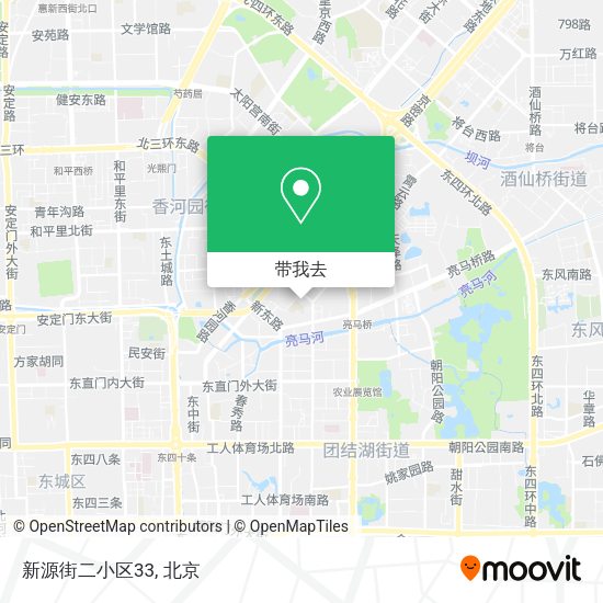 新源街二小区33地图