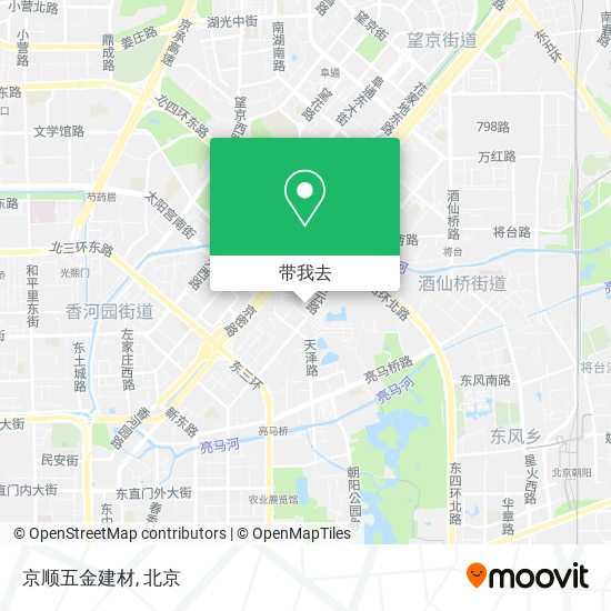 京顺五金建材地图