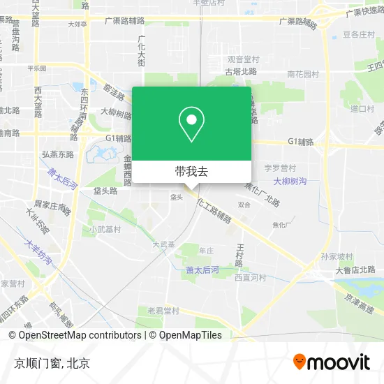 京顺门窗地图