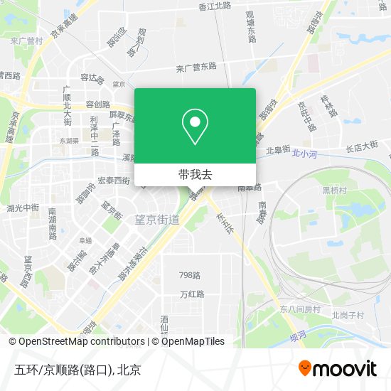 五环/京顺路(路口)地图