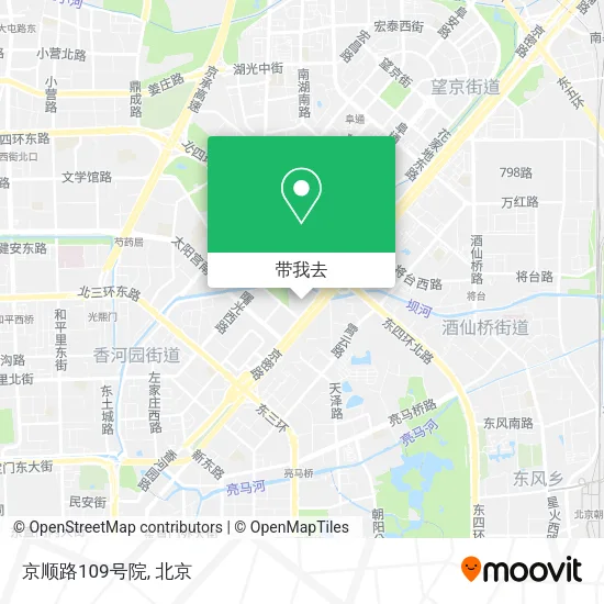 京顺路109号院地图