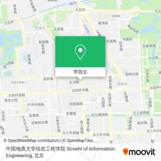 中国地质大学信息工程学院 Scoohl of Information Engineering地图