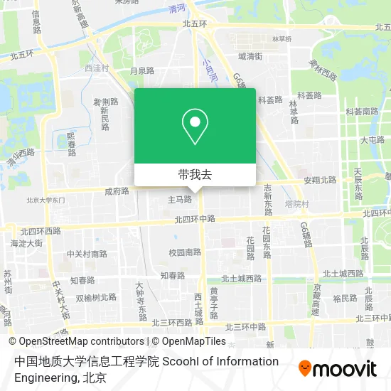 中国地质大学信息工程学院 Scoohl of Information Engineering地图