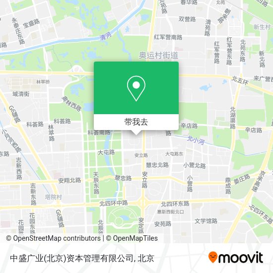 中盛广业(北京)资本管理有限公司地图