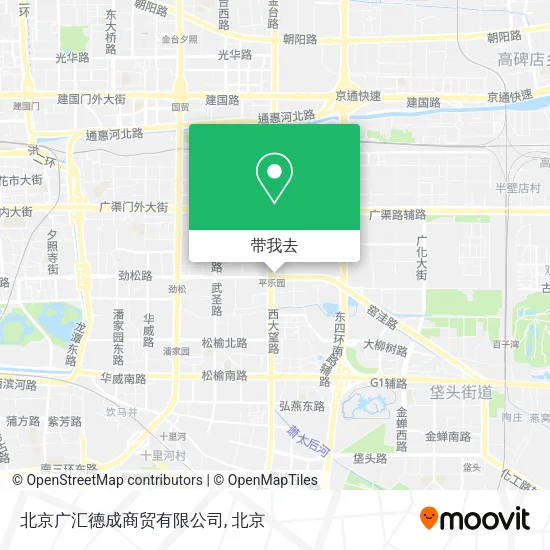 北京广汇德成商贸有限公司地图