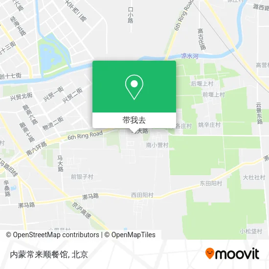 内蒙常来顺餐馆地图