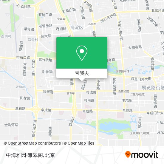 中海雅园-雅翠阁地图