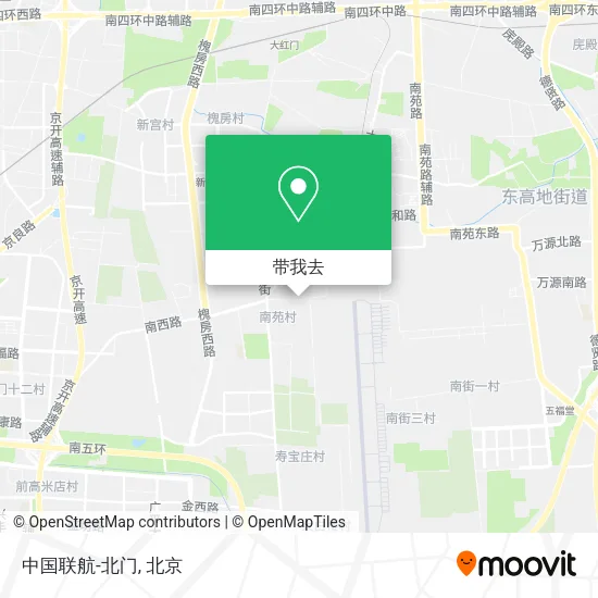 中国联航-北门地图