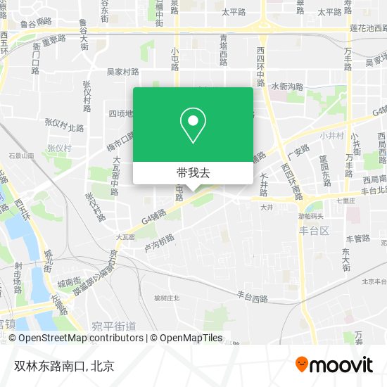 双林东路南口地图