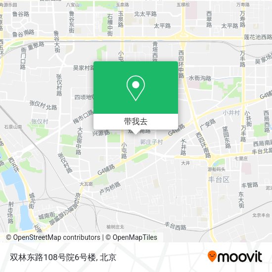 双林东路108号院6号楼地图