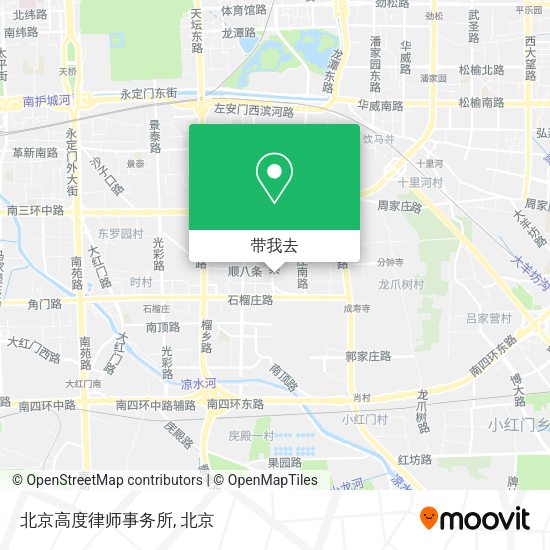 北京高度律师事务所地图
