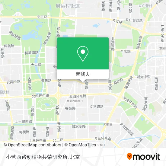 小营西路动植物共荣研究所地图